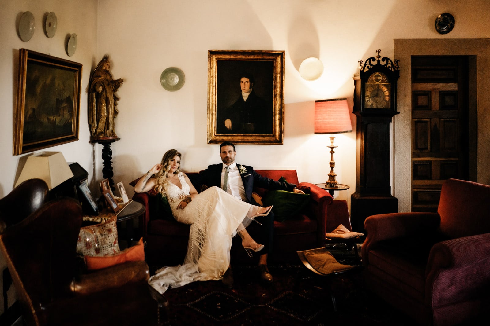 intimate wedding quinta sao thiago the framers
